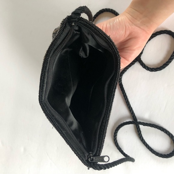 Zebra Print Beaded Mini Purse - Picture 4 of 4